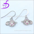 Elegant design 925 sterling silver jewellery earrings imitation fashionable design earrings